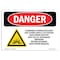 Signmission OSHA Danger Sign, 7" Height, 10" Width, Rigid Plastic, Flammable Storage Building Fuel, Landscape OS-DS-P-710-L-2533 - alternate 1